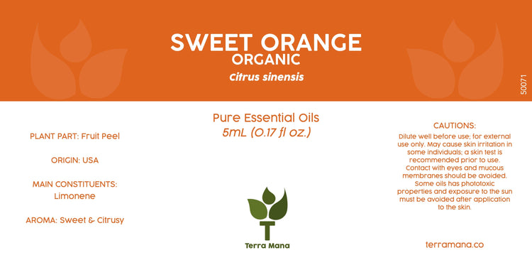 Sweet Orange Essential Oil