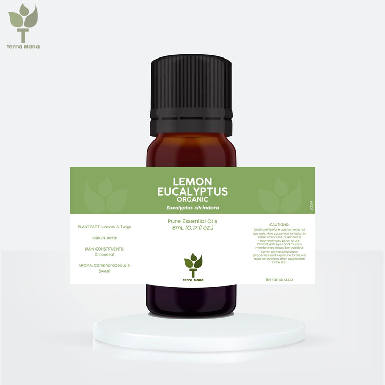 Lemon Eucalyptus Organic Essential Oil