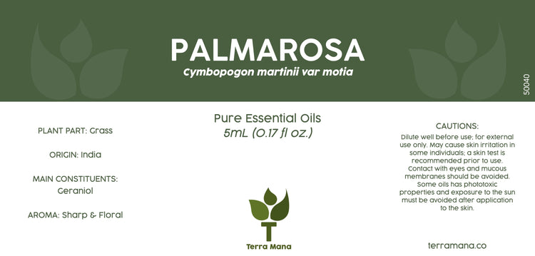 Palmarosa Essential Oil