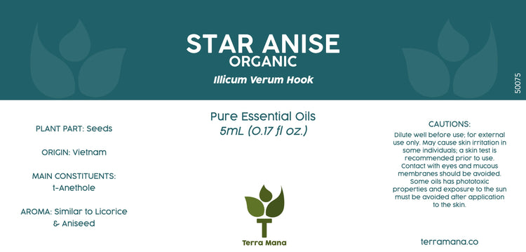 Star Anise Organic Essential Oil